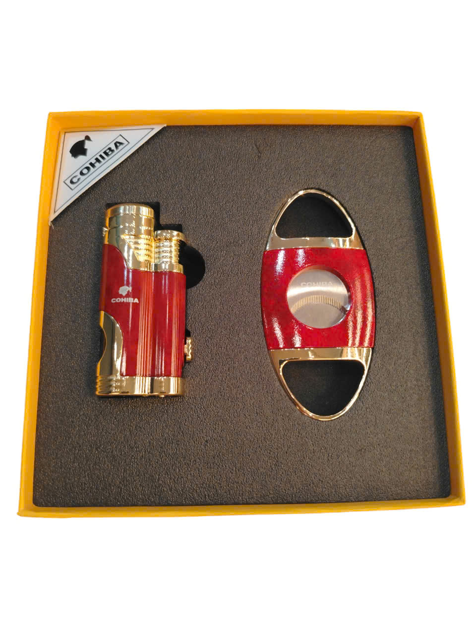 Set phụ kiện dao cắt và khò 1 tia cohiba HB 359/J398 128