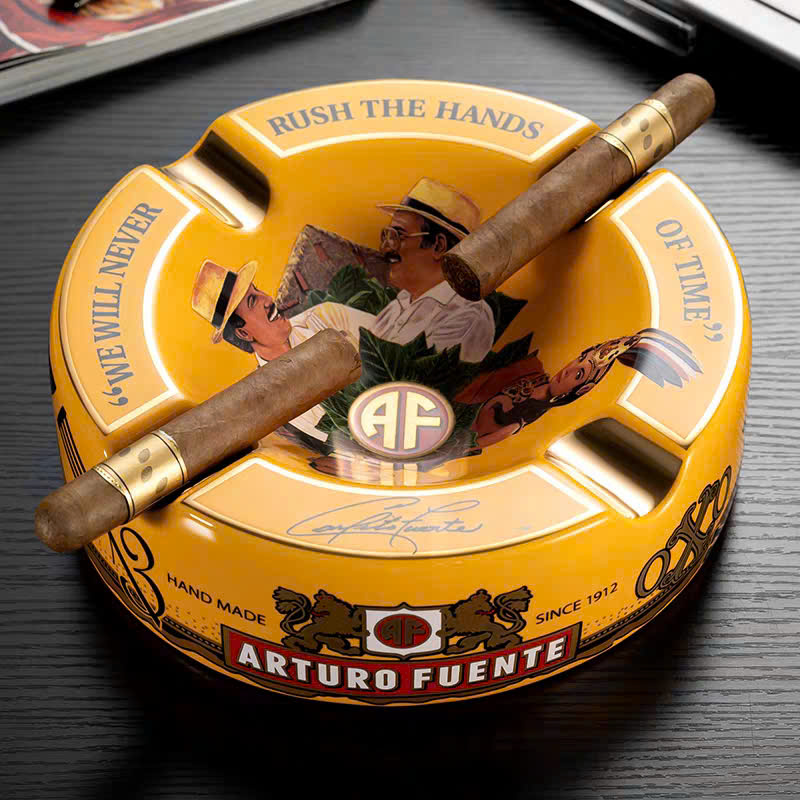 Gạt tàn gốm sứ cao cấp 4 điếu ARTURO FUENTE157