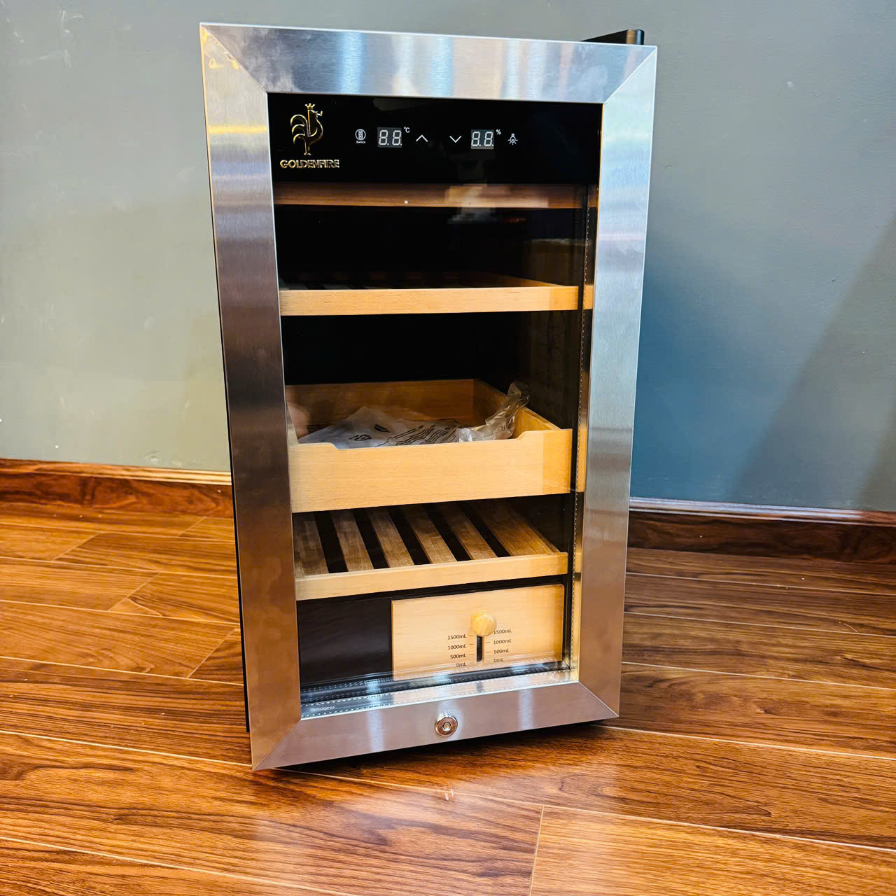 Tủ điện xì gà 200 điếu chính hãng  Golden Fire H734669