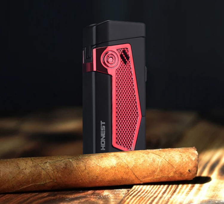 Bật lửa 4 tia Honest kèm đục BCZ769