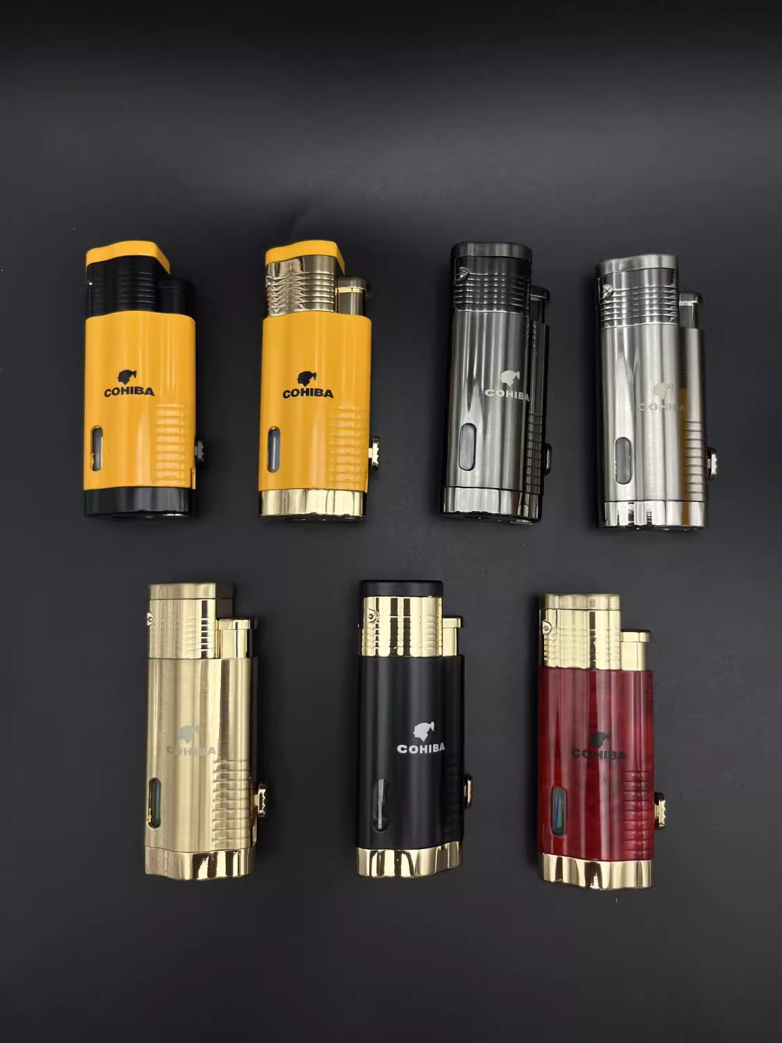 Bật lửa khò xì gà 3 tia Cohiba COB360