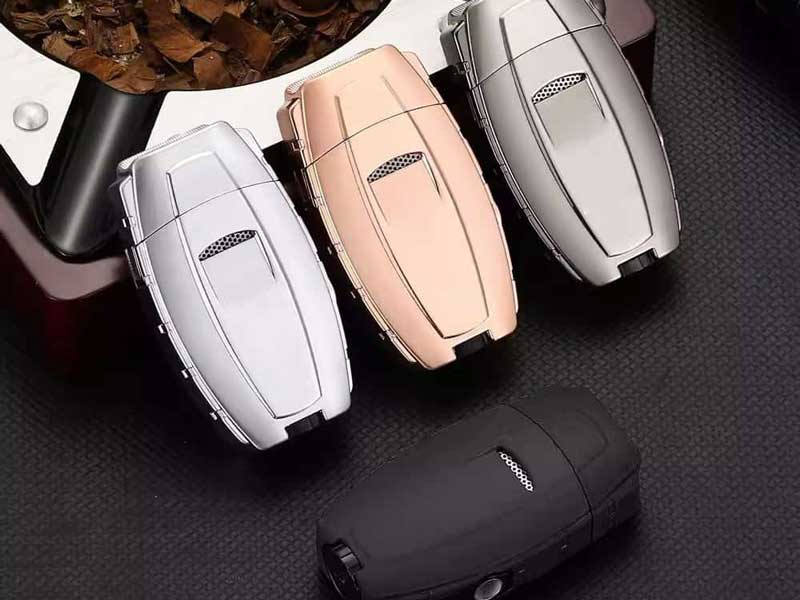 Bật lửa xì gà 2 tia Honest BCZ359