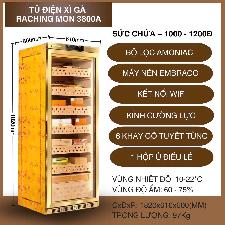 TỦ ĐIỆN XÌ GA RACHING MON 3800A SỨC CHỨA 1000-1800 ĐIẾU 