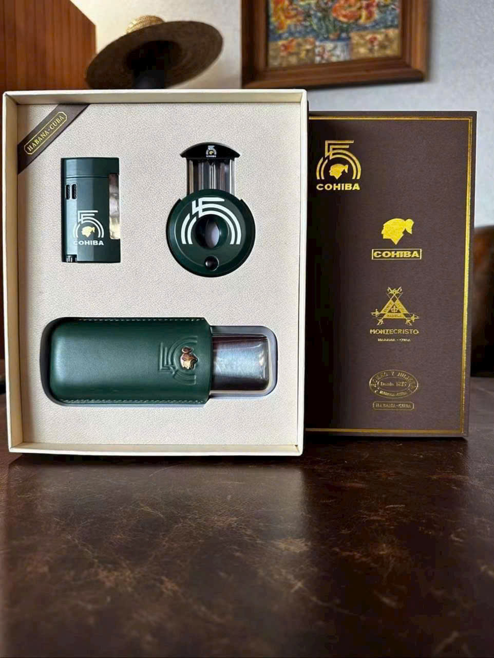 Set phụ kiện 3 món phiên bản kỉ niệm 55 năm COHIBA T69
