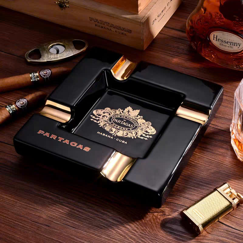 Gạt tàn sứ cao cấp 4 điếu PARTAGAS
