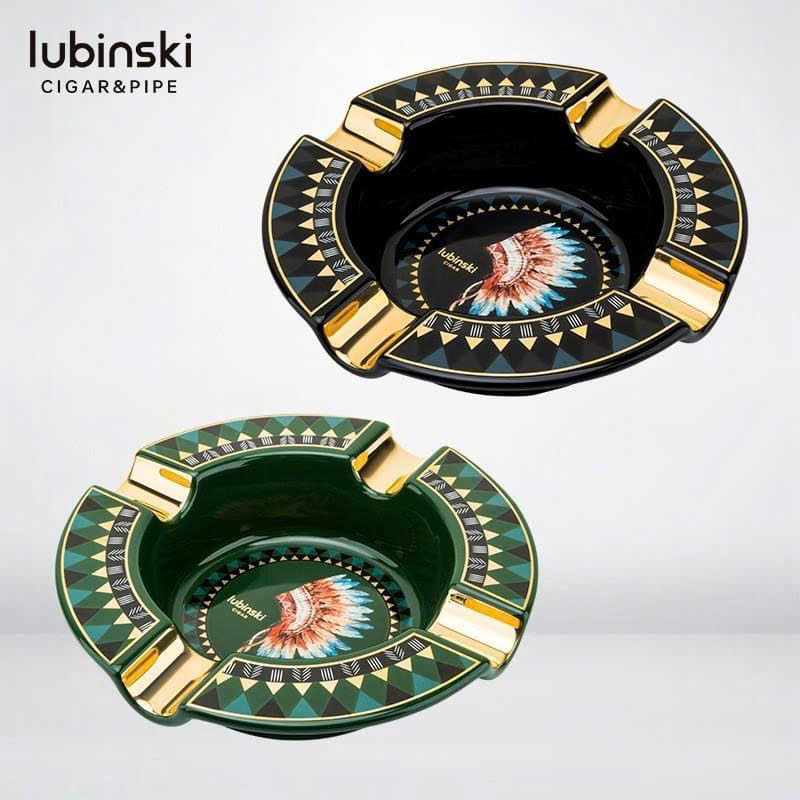 Gạt tàn sứ cao cấp 4 điếu Lubinski YJA20031